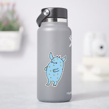 ブルーかわいいモンスター