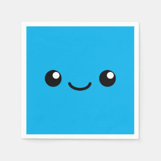 ブルーかわいこちゃん スタンダードカクテルナプキン