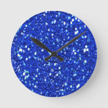 ブルーかわいらしス王室のパークルフェイクグリッタールック