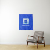 ブルーかわいらし（ユダヤ教）メノラーハヌカー タペストリー (インサイチュ)