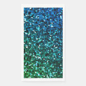 ブルーきらめくグリーングリッタリカラフルーホリデー (正面)