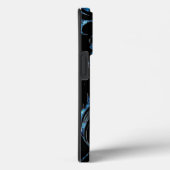 ブルーきらめくフローラ2 Case-Mate iPhoneケース (裏面 / 右)