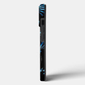 ブルーきらめくフローラ Case-Mate iPhoneケース (裏面 / 左)