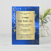 ブルーきらめく金ゴールド大晦日 招待状 (スタンド正面)