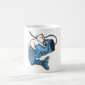 ブルーこいのぼり コーヒーマグカップ (中央)