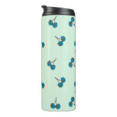 ブルーさくらんぼ タンブラー (回転右)