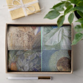 ブルーでクリスマスエンジェルを作るフローラ 薄葉紙 (ギフト)