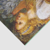 ブルーでクリスマスエンジェルを作るフローラ 薄葉紙 (詳細)