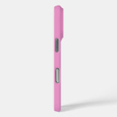 ブルーとピンクのストライプのカスタマイズ可能な名前のスマホケース Case-Mate iPhoneケース (裏面 / 右)