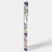 ブルーとピンクの花柄iPhoneケースカバー Case-Mate iPhoneケース (裏面 / 右)