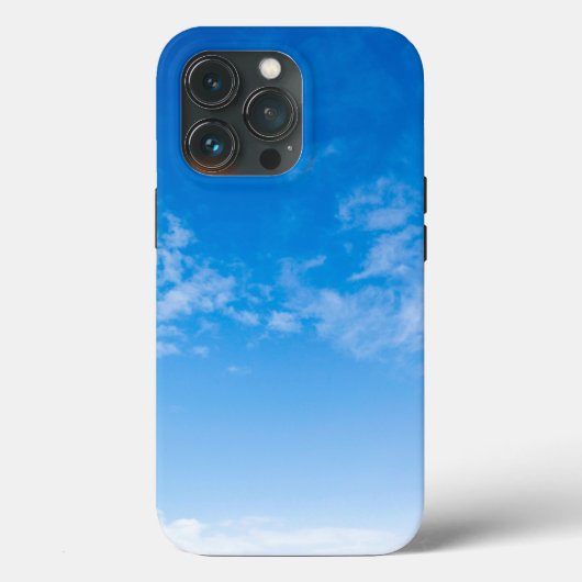 ブルーとホワイトのエレガントなケースメイトタフApple iPhoneケース Case-Mate iPhoneケース (裏面)