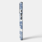 ブルーとホワイトの定番シープ Case-Mate iPhoneケース (裏面 / 左)