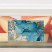 ブルーと金ゴールドの防水性化粧品用ドロッパーボトル ラベル (貼付)