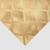 ブルーと金ゴールドレオパードデザイン13 薄葉紙 (詳細)