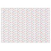 ブルーとPInkベビー乳母車テーブルクロス赤ちゃんシャワー テーブルクロス (正面(横))