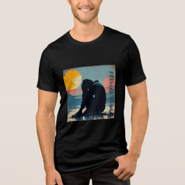 ブルーな気分 – 限定版(4) トライブレンドTシャツ