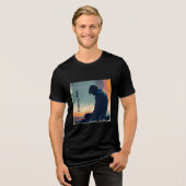 ブルーな気分 – 限定版 (5) トライブレンドTシャツ (正面全面)