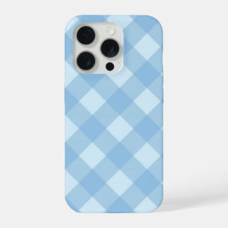 ブルーのおしゃれなスマホケース iPhone 15 PROケース