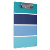 ブルーのストライプ クリップボード (右)