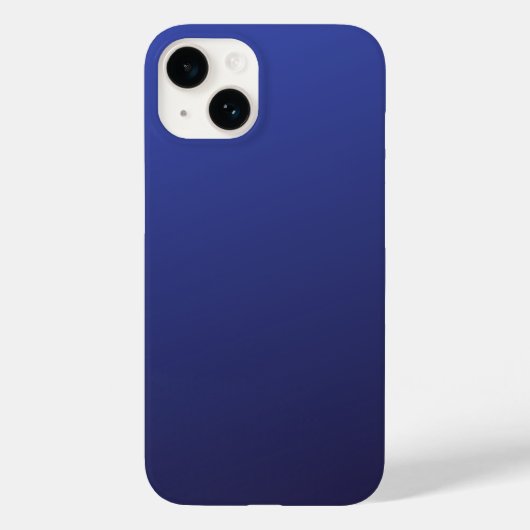 ブルーのスマホケース Case-Mate iPhoneケース (裏面)