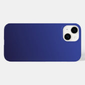 ブルーのスマホケース Case-Mate iPhoneケース (裏面 (横))
