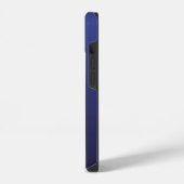 ブルーのスマホケース iPhoneケース (左側面)