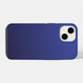 ブルーのスマホケース iPhoneケース (裏面横)