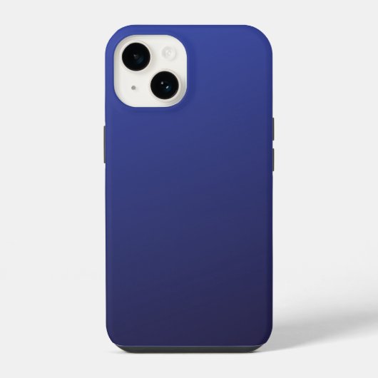 ブルーのスマホケース iPhoneケース (裏面)