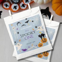 ブルーのハロウィン初誕生日おめでとう Spooky One フェイバーバッグ