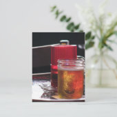 ブルーのビール ポストカード (スタンド正面)