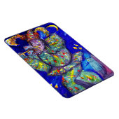 ブルーのフルート奏者/ベネツィアカーニバルナイト マグネット (右側)