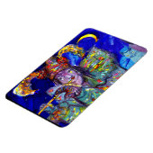 ブルーのフルート奏者 マグネット (左側)