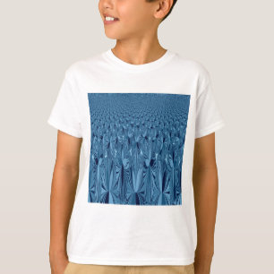 ブルーのブレンド Tシャツ