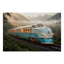 ブルーのベルベット列車