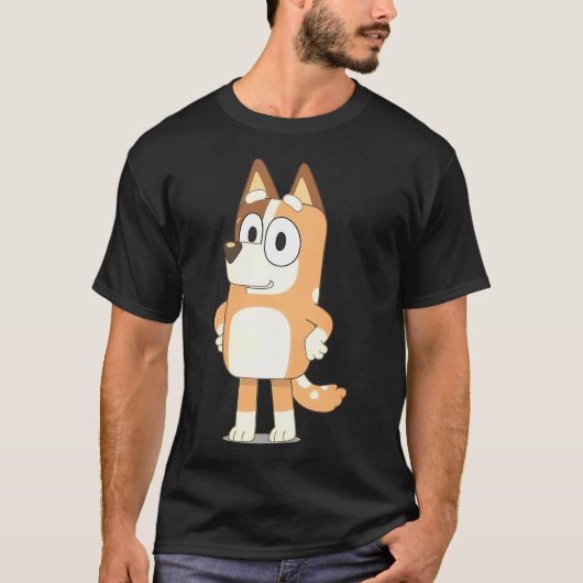ブルーのリトル・ヘイラー妹のビンゴ Tシャツ (正面)