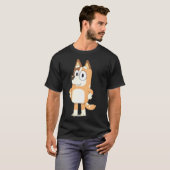ブルーのリトル・ヘイラー妹のビンゴ Tシャツ (正面フル)