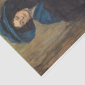 ブルーのレディのポートレート（ライムンド・デ・マドラゾ） 薄葉紙 (詳細)