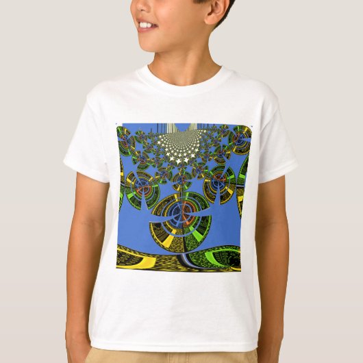 ブルーの伝統 Tシャツ (正面)