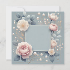 ブルーの何か 招待のお知らせ 招待状