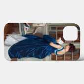 ブルーの女読性の本ケースメイトiPhone 13 Case-Mate iPhoneケース (裏面 (横))