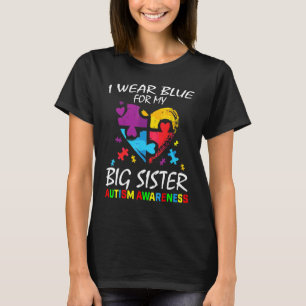 ブルーの姉の自閉症意識ファミリーキッズB Tシャツ