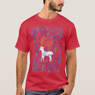 ブルーの家族のDeericorn Tシャツ