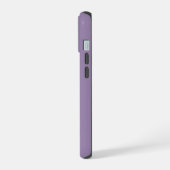 ブルーの揺らぎで包まれる穏やかなひととき iPhone 15ケース (左側面)