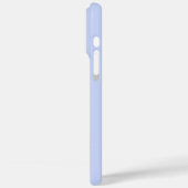 ブルーの水彩花束のデザイン ラスティックな雰囲気 Case-Mate iPhoneケース (裏面 / 左)