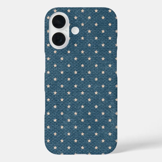 ブルーの淡い星 Case-Mate iPhoneケース (裏面)