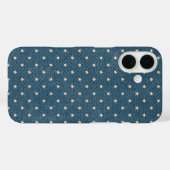 ブルーの淡い星 Case-Mate iPhoneケース (裏面 (横))