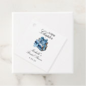 ブルーの花 新たな章 ブライダルシャワー フェイバータグ (インサイチュ)