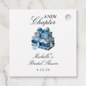 ブルーの花 新たな章 ブライダルシャワー フェイバータグ (裏面)