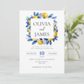 ブルーはっきりしたポイタリアンターノレモン 招待状 (スタンド正面)