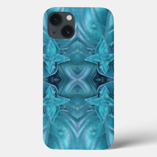 ブルーアイシング抽象芸術 Case-Mate iPhoneケース (裏面)